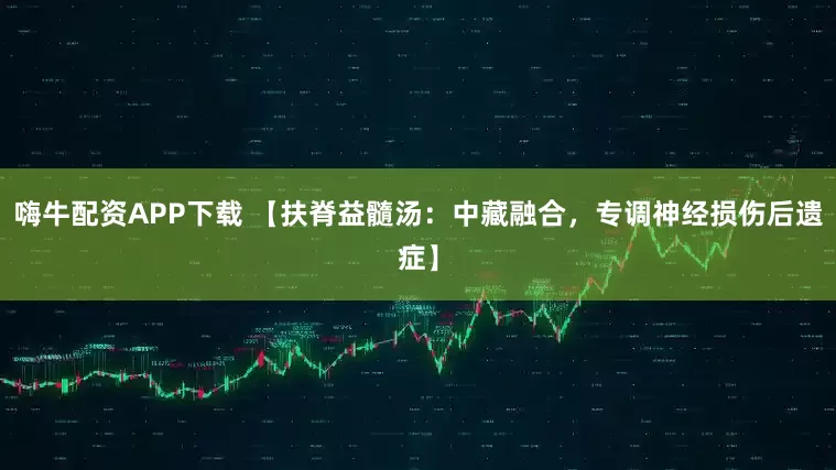 嗨牛配资APP下载 【扶脊益髓汤：中藏融合，专调神经损伤后遗症】